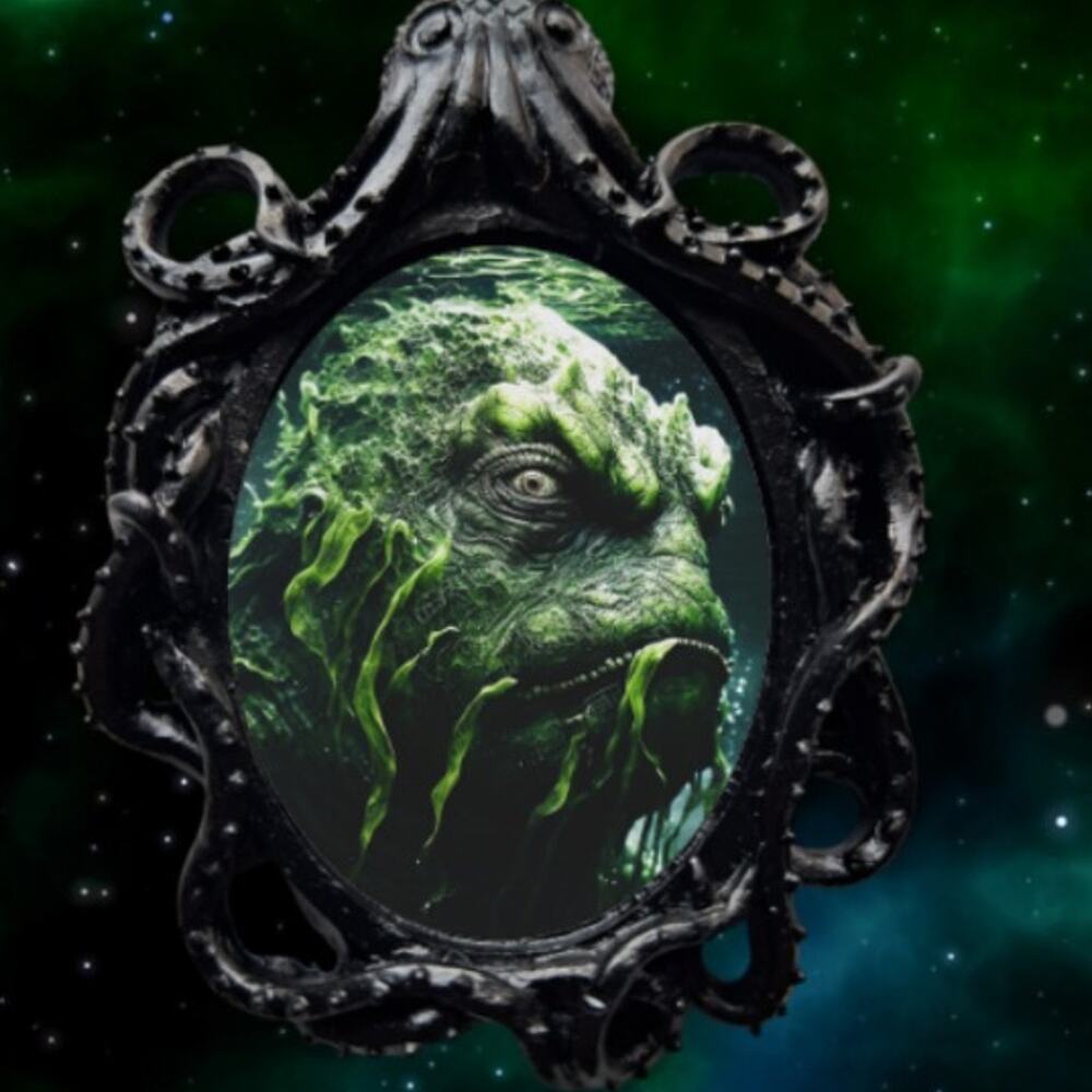 Creature from the Black Lagoon Pin - Swamp Thing Badge